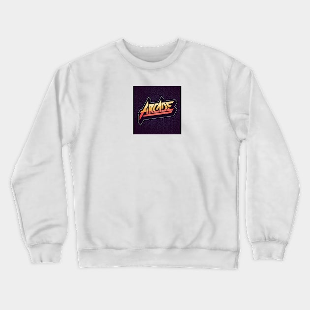 Arcade Crewneck Sweatshirt by Poyzondesigns